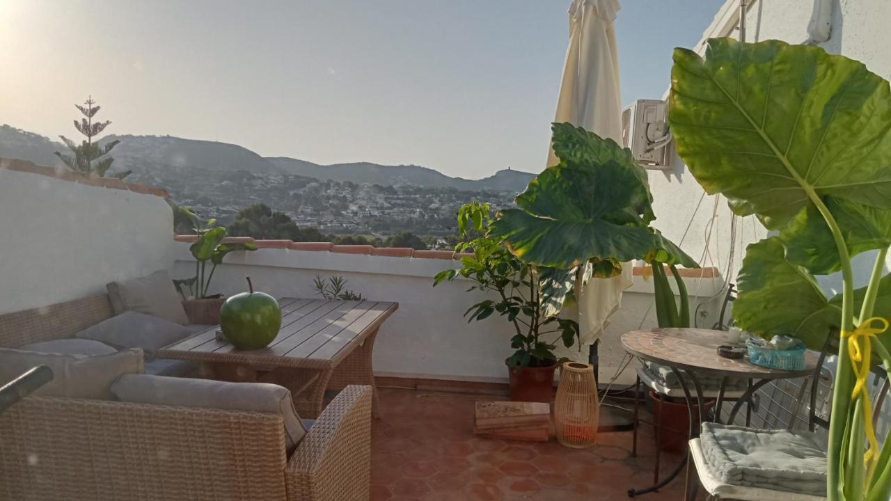 Atico-Penthouse En Moraira Con Vistas Al Mar Apartment Teulada Exterior photo