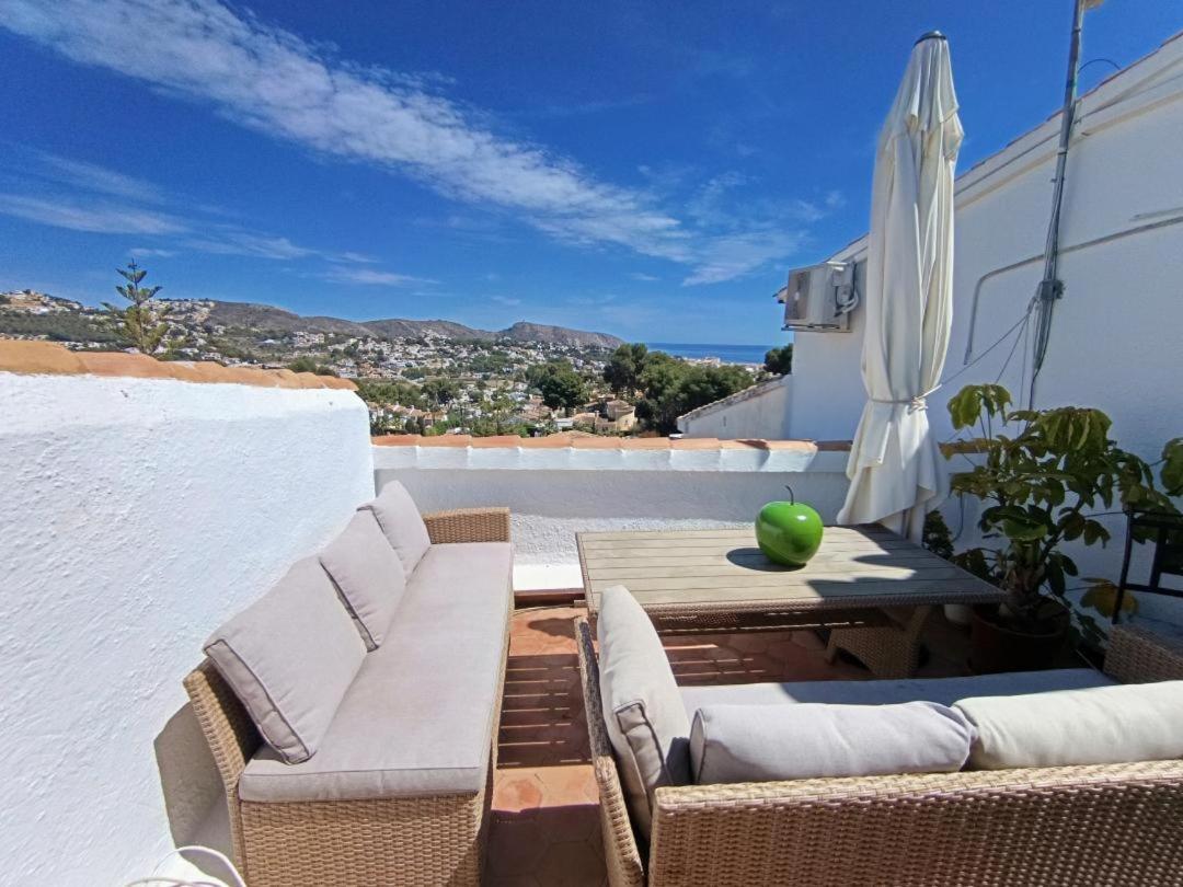 Atico-Penthouse En Moraira Con Vistas Al Mar Apartment Teulada Exterior photo