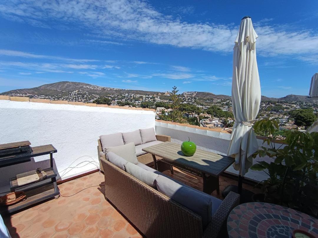 Atico-Penthouse En Moraira Con Vistas Al Mar Apartment Teulada Exterior photo