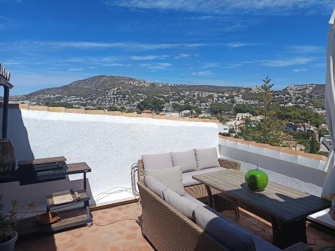 Atico-Penthouse En Moraira Con Vistas Al Mar Apartment Teulada Exterior photo